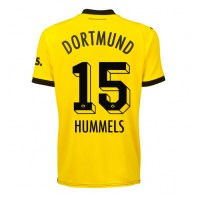 Camiseta Borussia Dortmund Mats Hummels #15 Primera Equipación para mujer 2023-24 manga corta